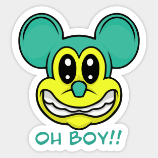 Oh Boy! Sticker